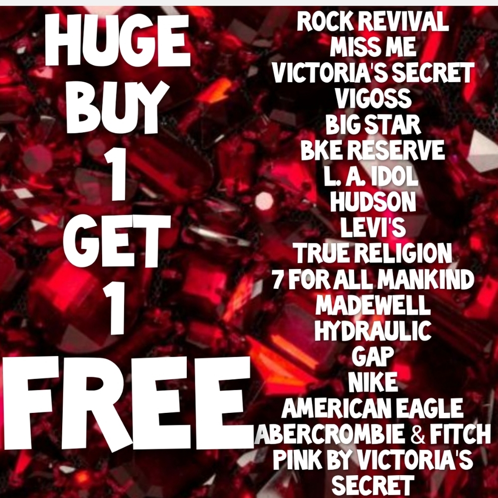 Miss Me Victoria's Secret Vigoss Big Star L. A. Idol Hollister AEO PINK Fossil